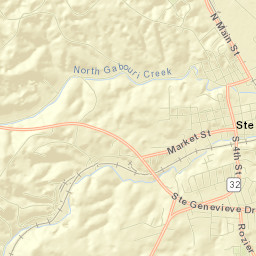 1-99 North 3rd Street, Ste. Genevieve, MO Street Map