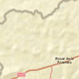 Rosal de la Frontera Street Map