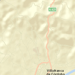 Villafranca de Córdoba Street Map