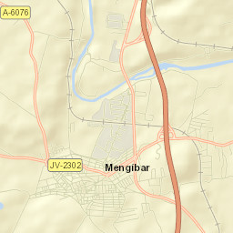 Mengibar Street Map