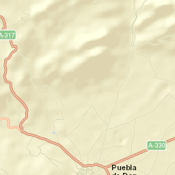 Puebla de Don Fadrique Street Map