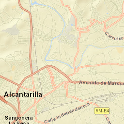 Alcantarilla Street Map