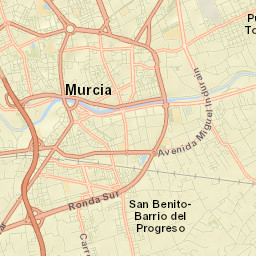 Murcia Street Map