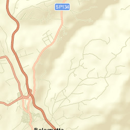Bolognetta Street Map