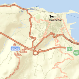 Termini Imerese Street Map