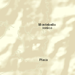 Montebello Jonico Street Map