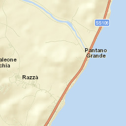 Brancaleone-Marina Street Map