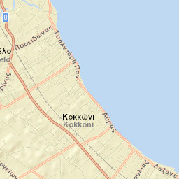Kokkónion Street Map