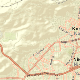 Keratsíni Street Map