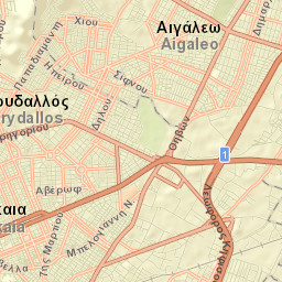 Níkaia Street Map