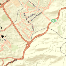 Papágou Street Map