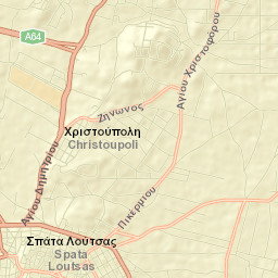 Spáta Street Map