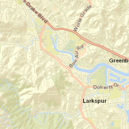 Larkspur Street Map