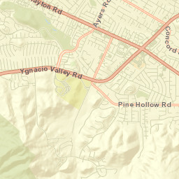 1353-1359 El Camino Dr Clayton CA Street Map