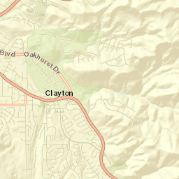 Clayton Street Map