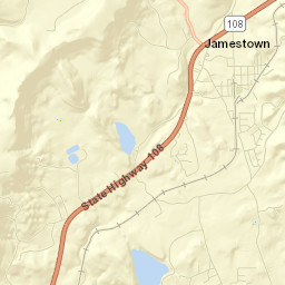 Jamestown Street Map