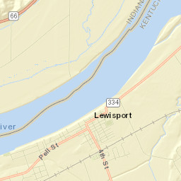 460 Pell Street, Lewisport, KY 42351, USA Street Map