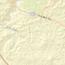 Doe Valley Street Map