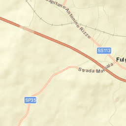 Fulgatore-Torretta Street Map