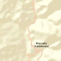 Roccella Valdemone Street Map
