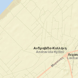 Lechainá Street Map