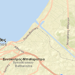 Kórinthos Street Map