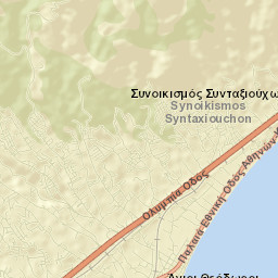 Ágioi Theódoroi Street Map