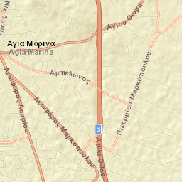 Karellás Street Map