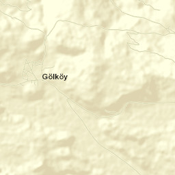 Gökçekoru Street Map