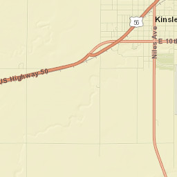 Kinsley Street Map