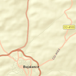 Bujalance Street Map