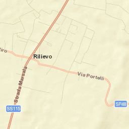 Rilievo Street Map