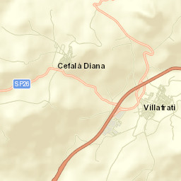 Villafrati Street Map
