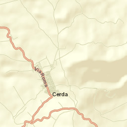 Cerda Street Map