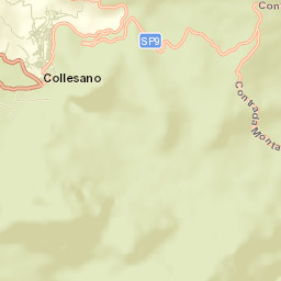 Collesano Street Map