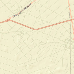 Andravída Street Map