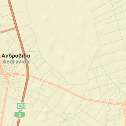 Traganón Street Map