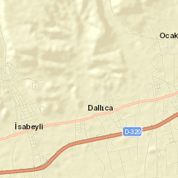 İsabeyli Street Map