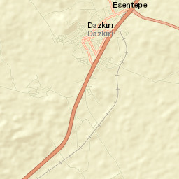 Dazkırı Street Map