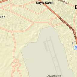 Yenişehir Street Map