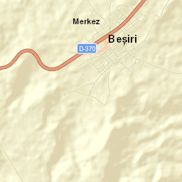 Beşiri Street Map