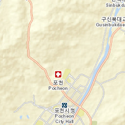 Pocheon-si Street Map