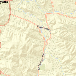 Lafayette Street Map