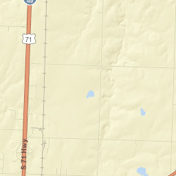 1501 North Osage Boulevard, Nevada, MO Street Map