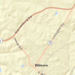Wilmore Street Map