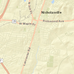 Jessamine County Street Map