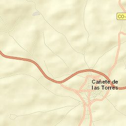Cañete de las Torres Street Map