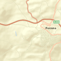 Porcuna Street Map