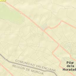 Pilar de la Horadada Street Map