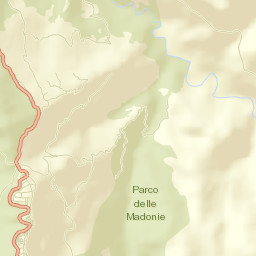 Geraci Siculo Street Map